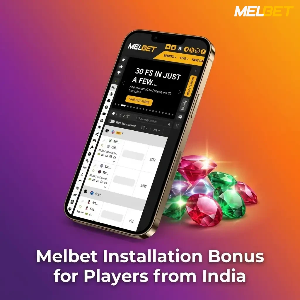 Melbet India welcome bonus offering 150% sports bonus up to 40,000 INR and casino package up to 3,15,000 INR
